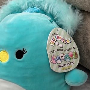 Squishmallows Tiff the Peacock BNWT 8”